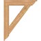 Ekena Millwork Traditional Traditional Smooth Bracket, Western Red Cedar, 5 1/2"W x 36"D x 44"H BKT06X36X44TRA01SWR - alternate 3